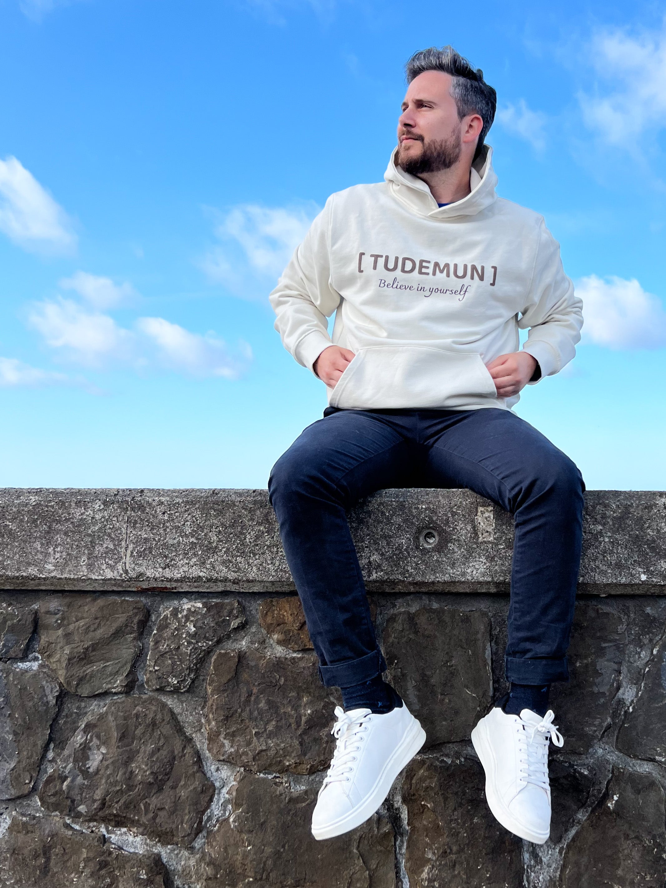 TUDEMUN ROCKET HOODIE COCONUT